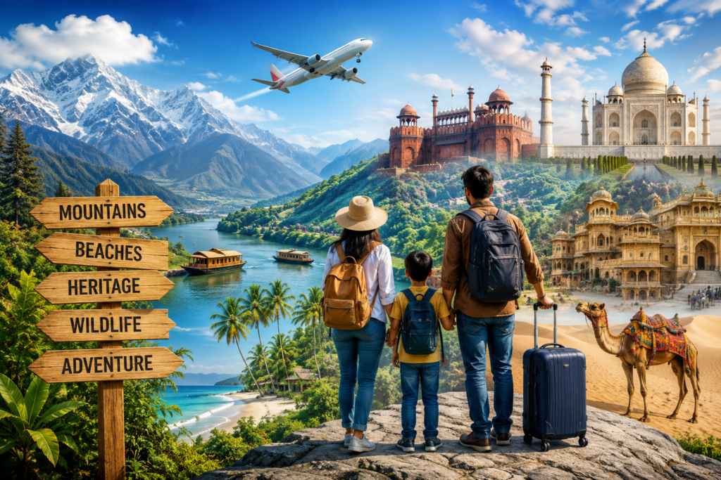 Best Domestic Tour Packages Across India by Stagway Travels for family, honeymoon, group, corporate and weekend holidays